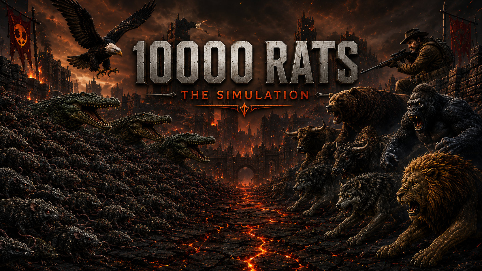 10000 Rats title artwork